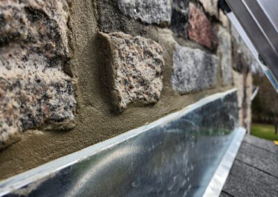 Granite Chimney Repair - Exeter Maine - Cricket
