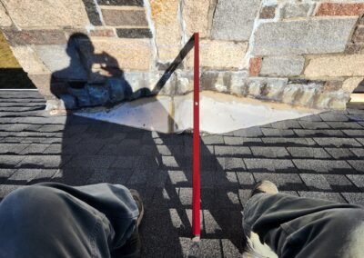 Granite Chimney Repair - Exeter Maine - Cricket